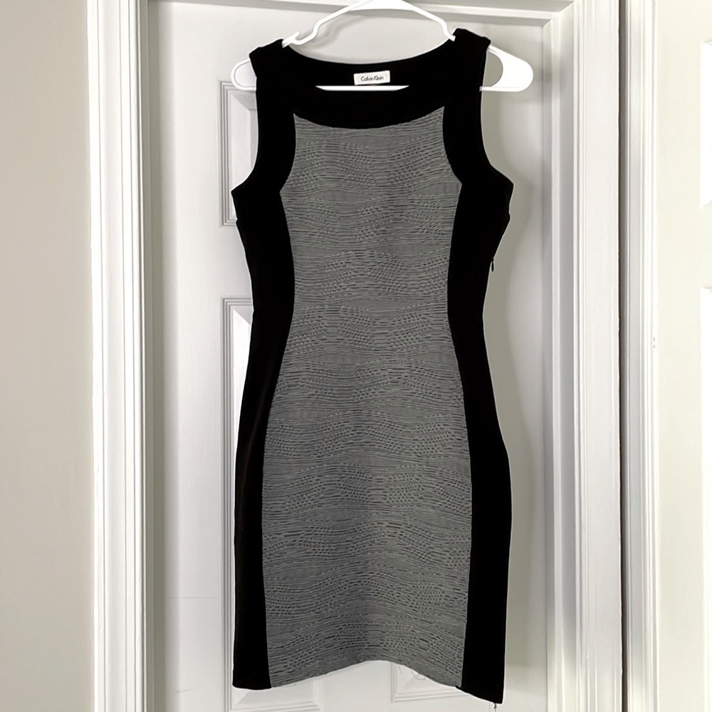 Calvin Klein dress bodycon ribbed